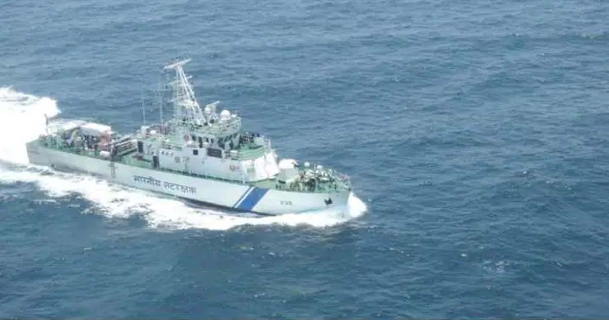 Indian Coast Guard rescues 22 crew members from sinking ship near Gujarat coast